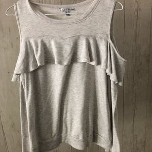 DRYGOODS Shoulder w/ rufffles super soft M